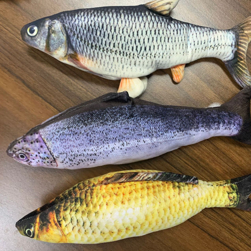 Without Cat Nip Version - Electric Jumping Fish Simulation Electric Fish Toy.