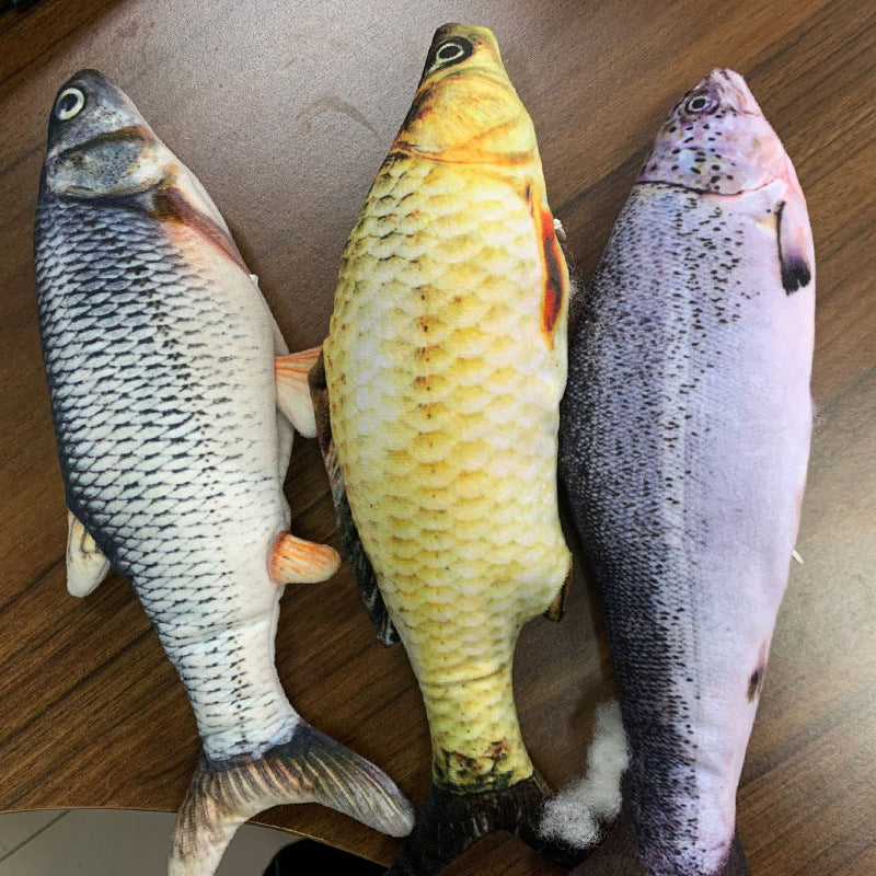 Without Cat Nip Version - Electric Jumping Fish Simulation Electric Fish Toy.